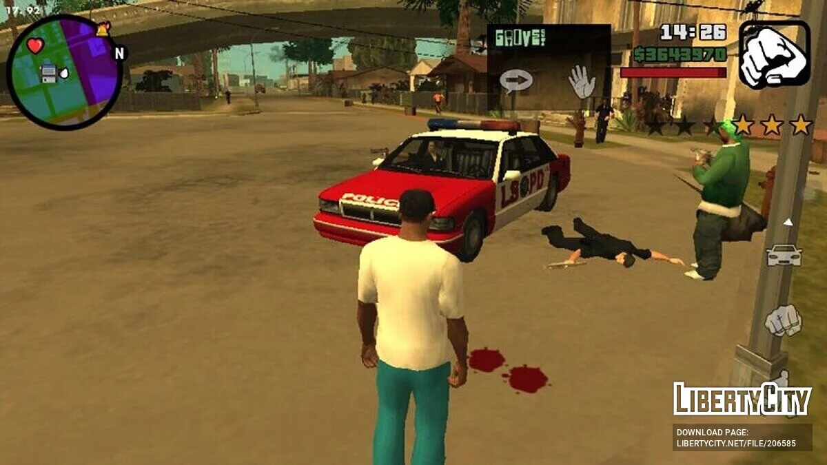 Збірка гангстера / GTA San Andreas (iOS, Android)