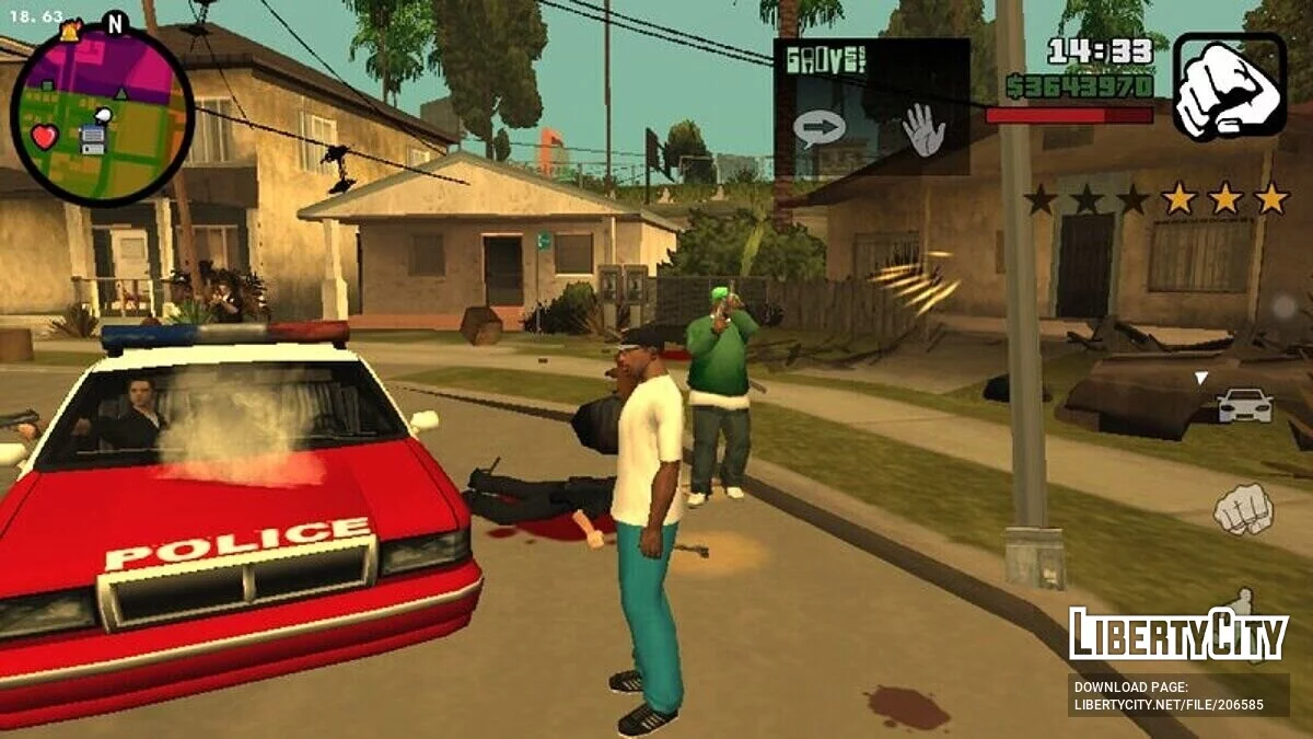 Збірка гангстера / GTA San Andreas (iOS, Android)