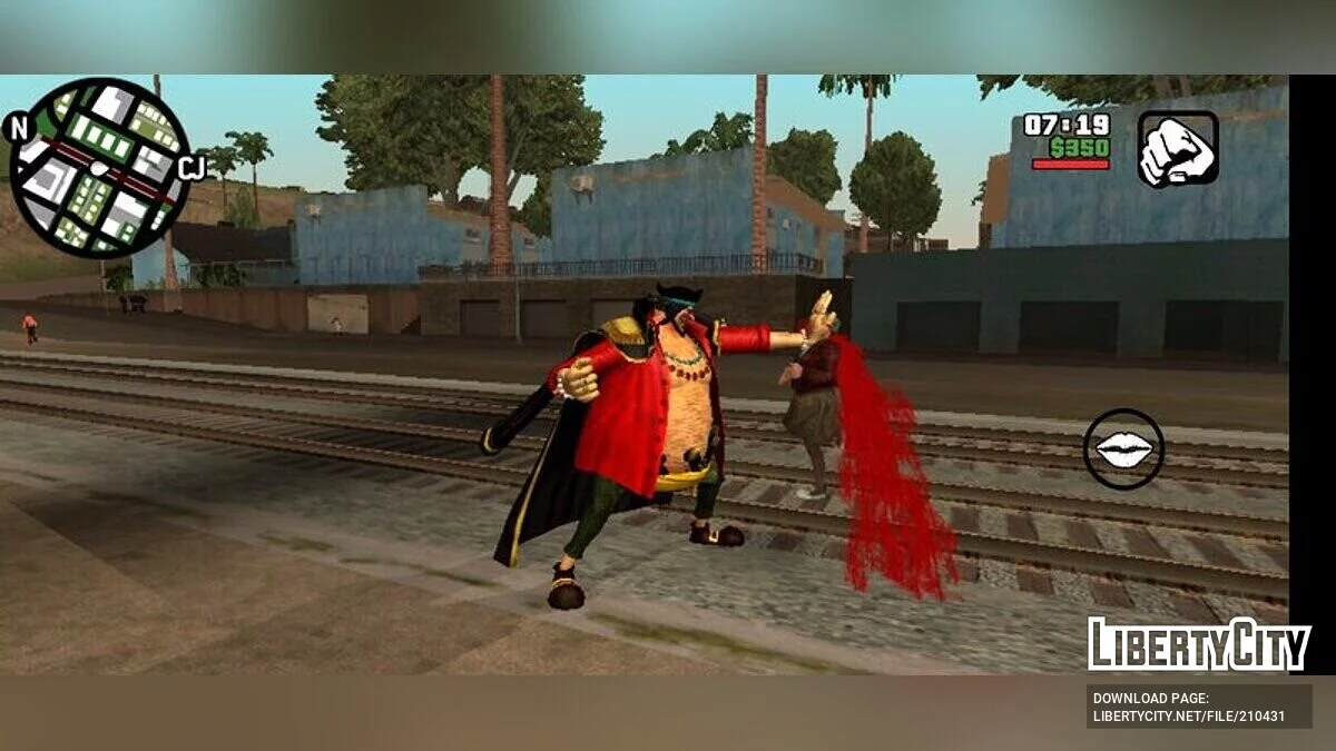 Kurohige Mode v1 / GTA San Andreas (iOS, Android)