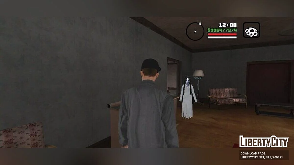 Hantu di Hotel Jefferson / GTA San Andreas (iOS, Android)