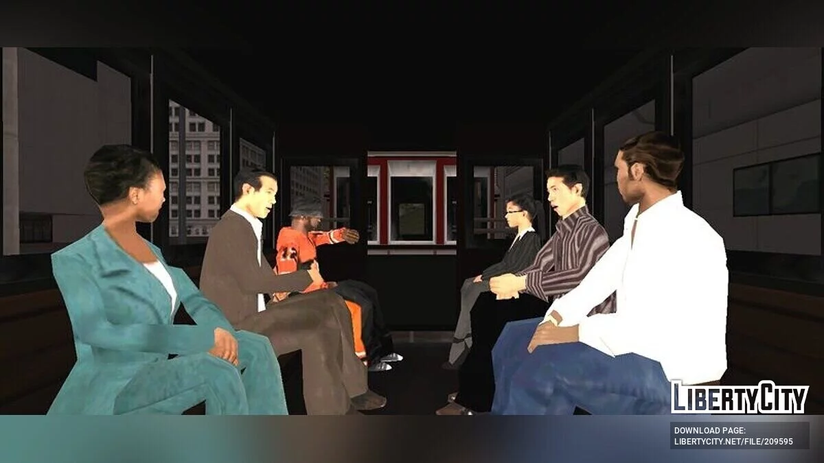 Realistischer Tram / GTA San Andreas (iOS, Android)