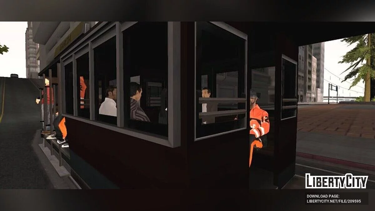 Realistischer Tram / GTA San Andreas (iOS, Android)