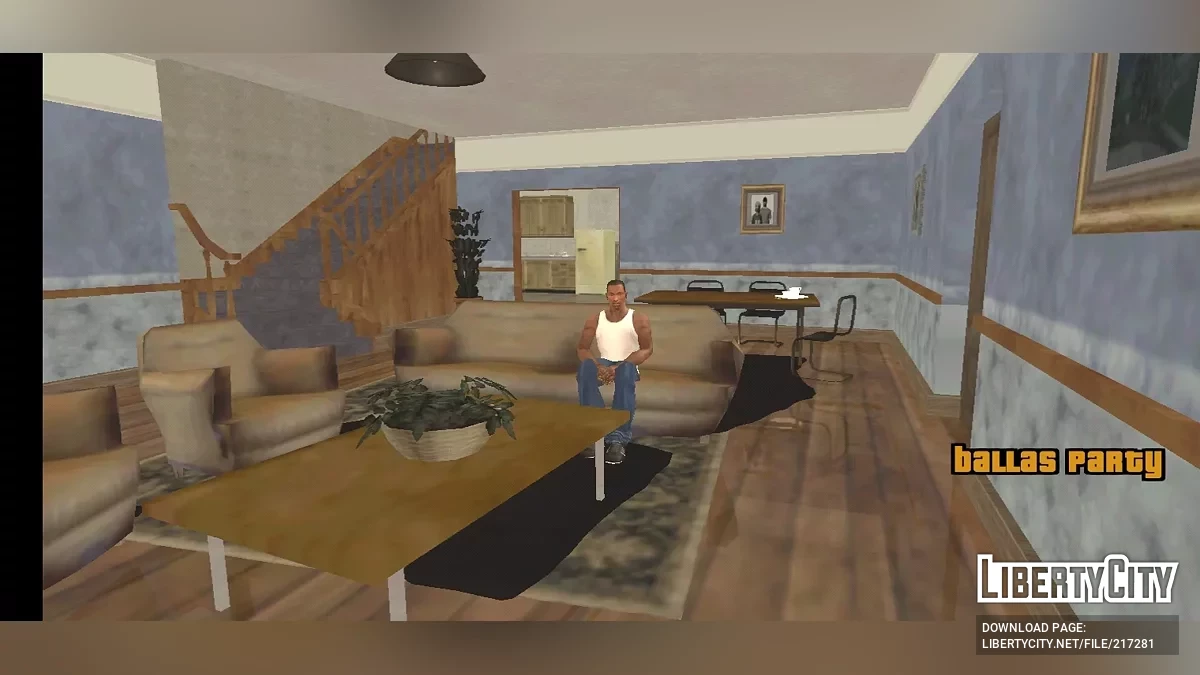 Ballas Party Mission (CLEO mission) / GTA San Andreas (iOS, Android)