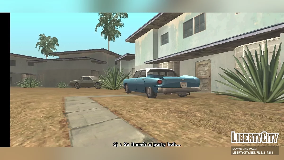 Ballas Party Mission (CLEO mission) / GTA San Andreas (iOS, Android)