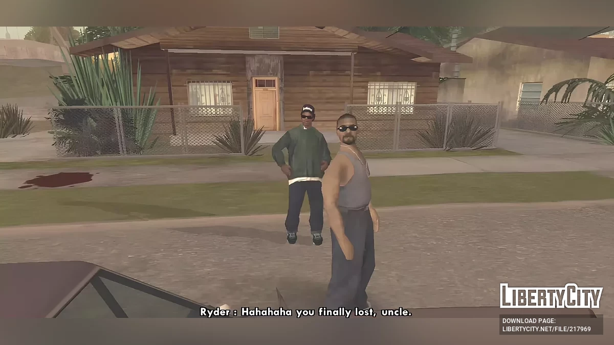 CLEO mission: Ryder meets Bokata / GTA San Andreas (iOS, Android)