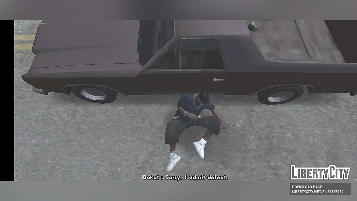 CLEO mission: Ryder meets Bokata / GTA San Andreas (iOS, Android)