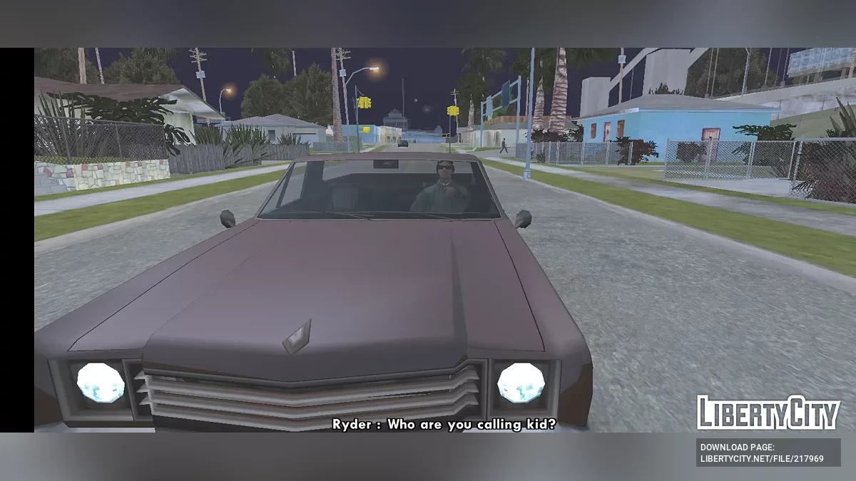 CLEO mission: Ryder meets Bokata / GTA San Andreas (iOS, Android)