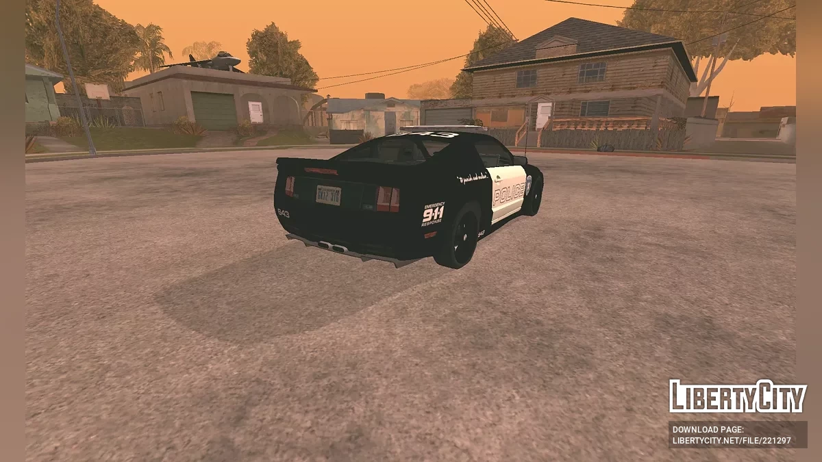 Barricade Transformer Mod / GTA San Andreas (iOS, Android)