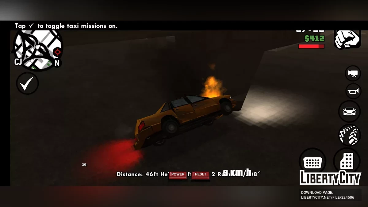 CJ Never Die / GTA سان أندرياس (iOS، أندرويد)