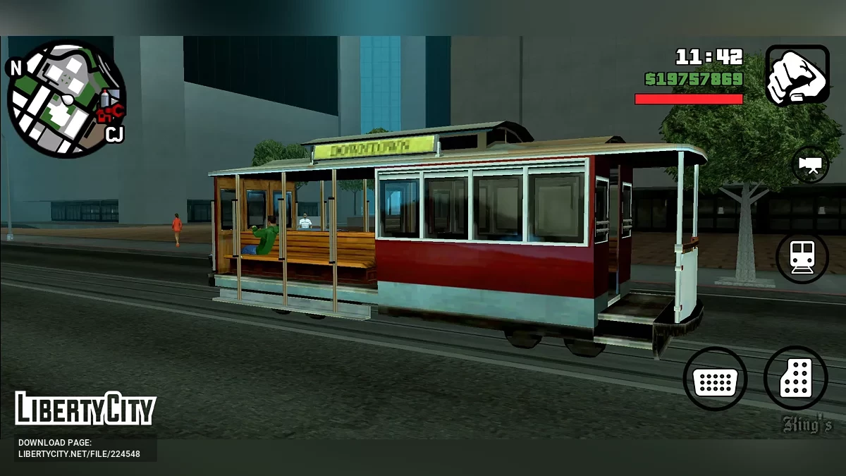 Викрадення трамвая / GTA San Andreas (iOS, Android)