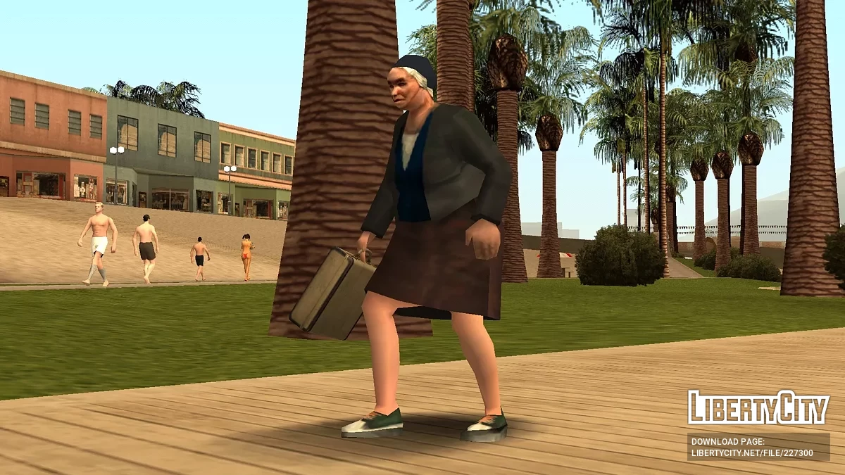 Beschäftigte Peds Mods für Mobile / GTA San Andreas (iOS, Android)