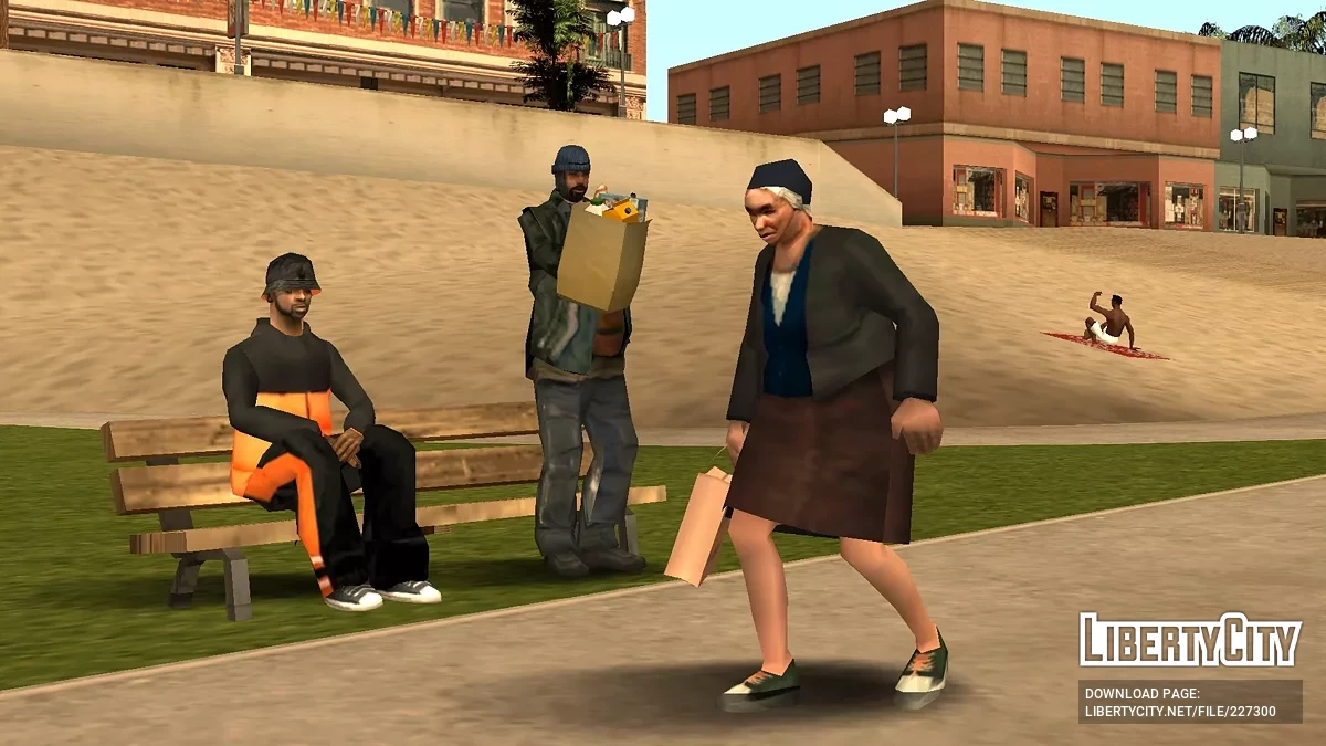 Beschäftigte Peds Mods für Mobile / GTA San Andreas (iOS, Android)