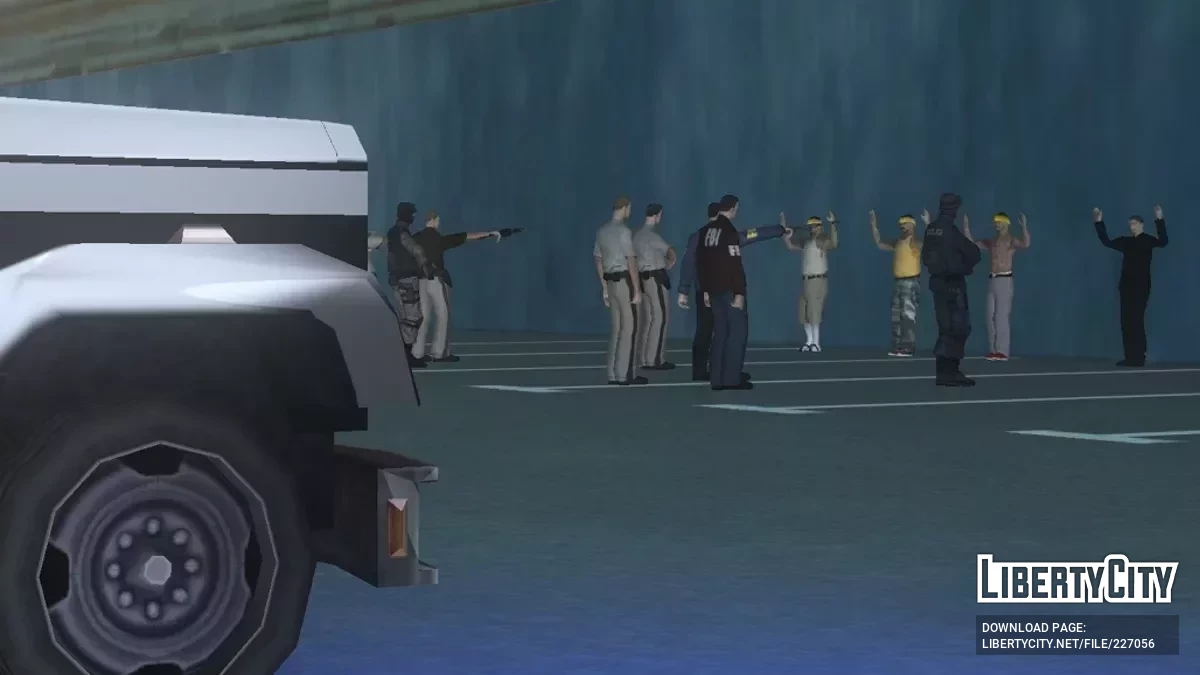 تعديلات قضية الشرطة للهواتف المحمولة / GTA سان أندرياس (iOS، أندرويد)