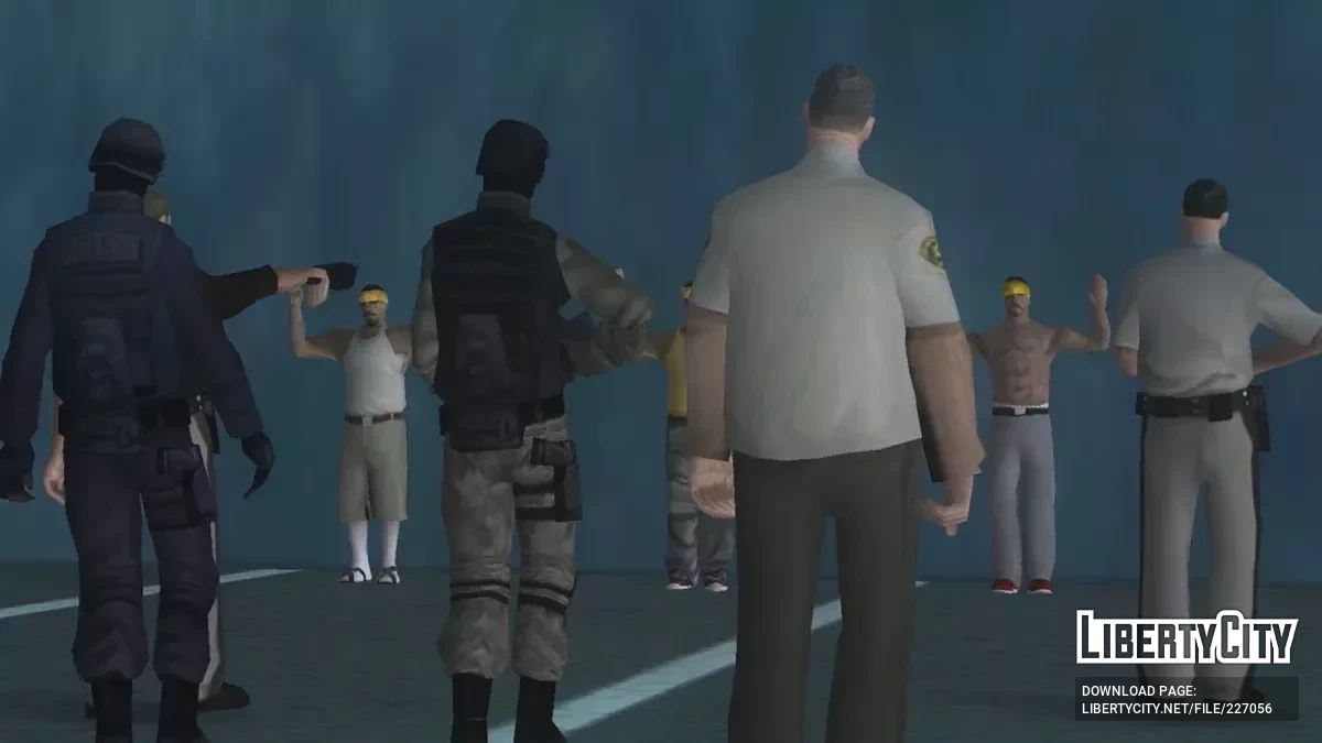 تعديلات قضية الشرطة للهواتف المحمولة / GTA سان أندرياس (iOS، أندرويد)