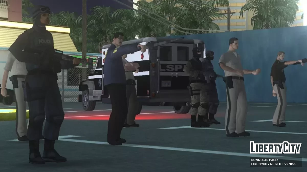 تعديلات قضية الشرطة للهواتف المحمولة / GTA سان أندرياس (iOS، أندرويد)