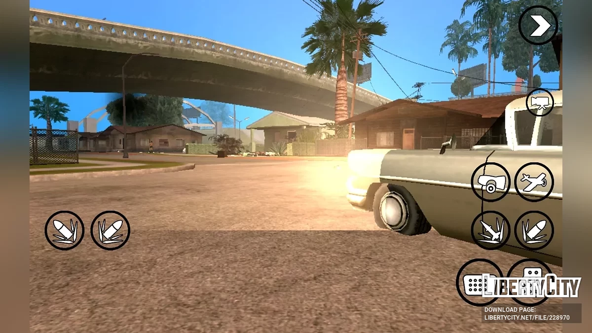 Летючий автомобіль Торнадо / GTA San Andreas (iOS, Android)