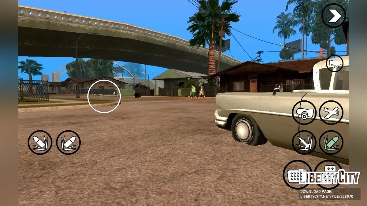 Летючий автомобіль Торнадо / GTA San Andreas (iOS, Android)