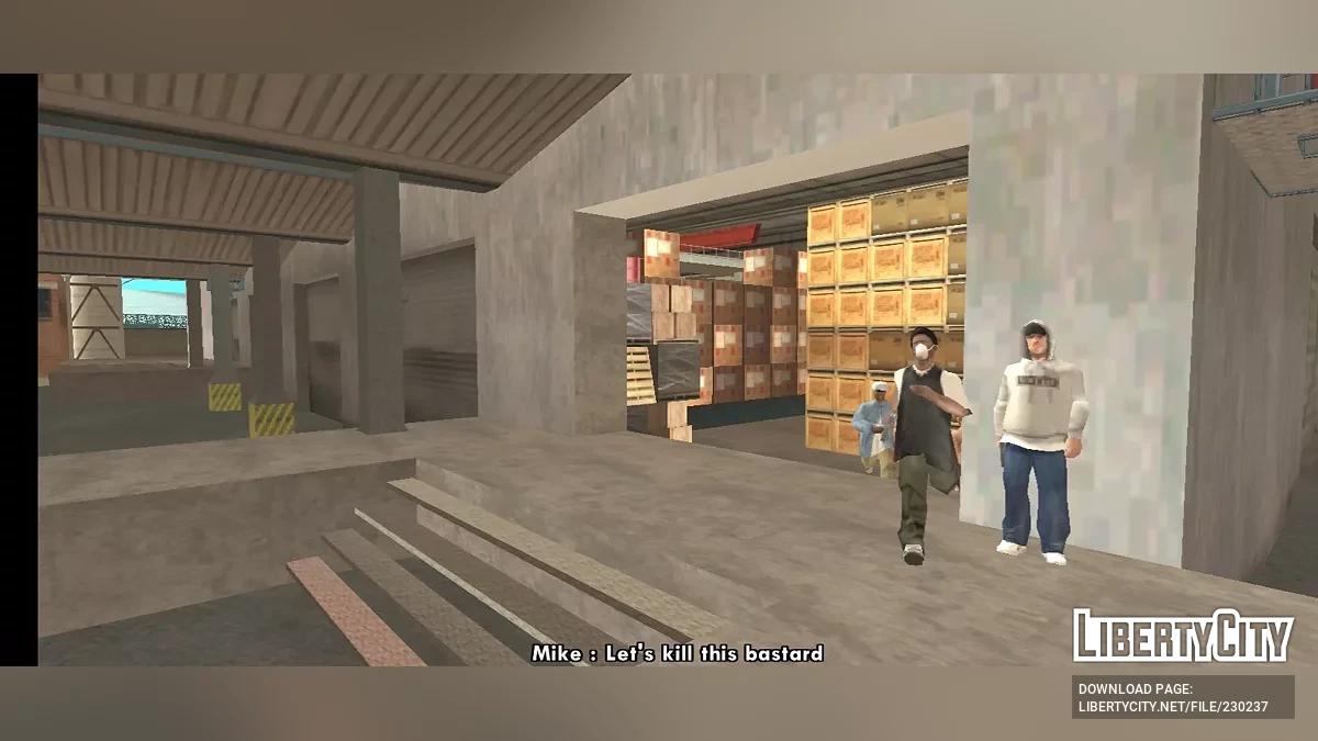 Ostrzeżenie CJ-a (Misja CLEO) / GTA San Andreas (iOS, Android)