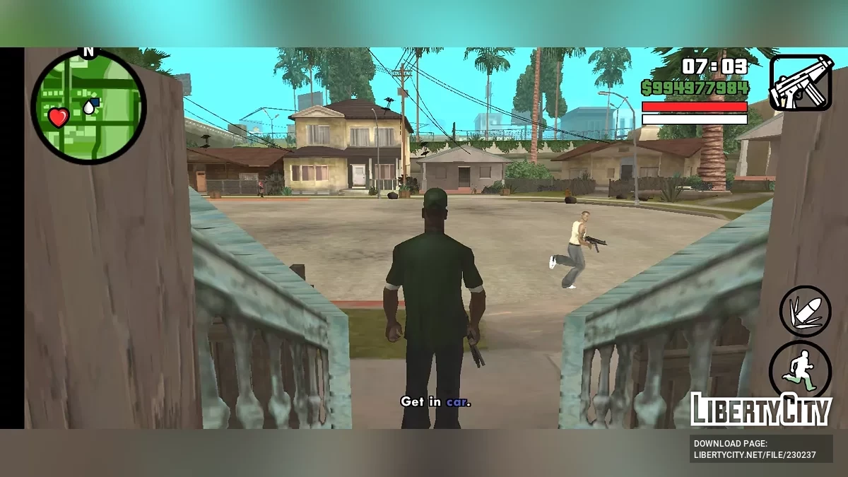 Ostrzeżenie CJ-a (Misja CLEO) / GTA San Andreas (iOS, Android)