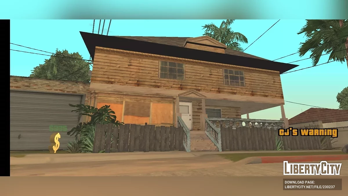 Ostrzeżenie CJ-a (Misja CLEO) / GTA San Andreas (iOS, Android)