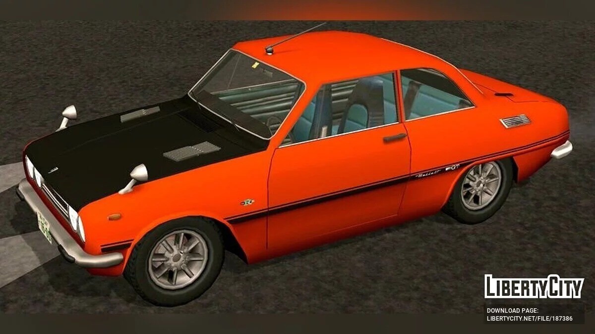 Isuzu Bellett 1600 GT-R 1972 / GTA San Andreas