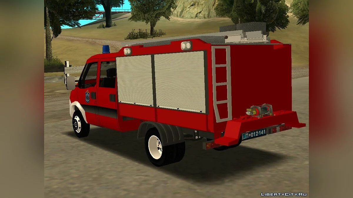 Iveco Daily Mk4 Firefighters / GTA San Andreas