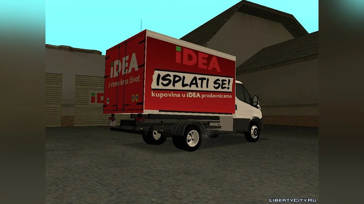 Transporteur Iveco Daily 2014 / GTA San Andreas