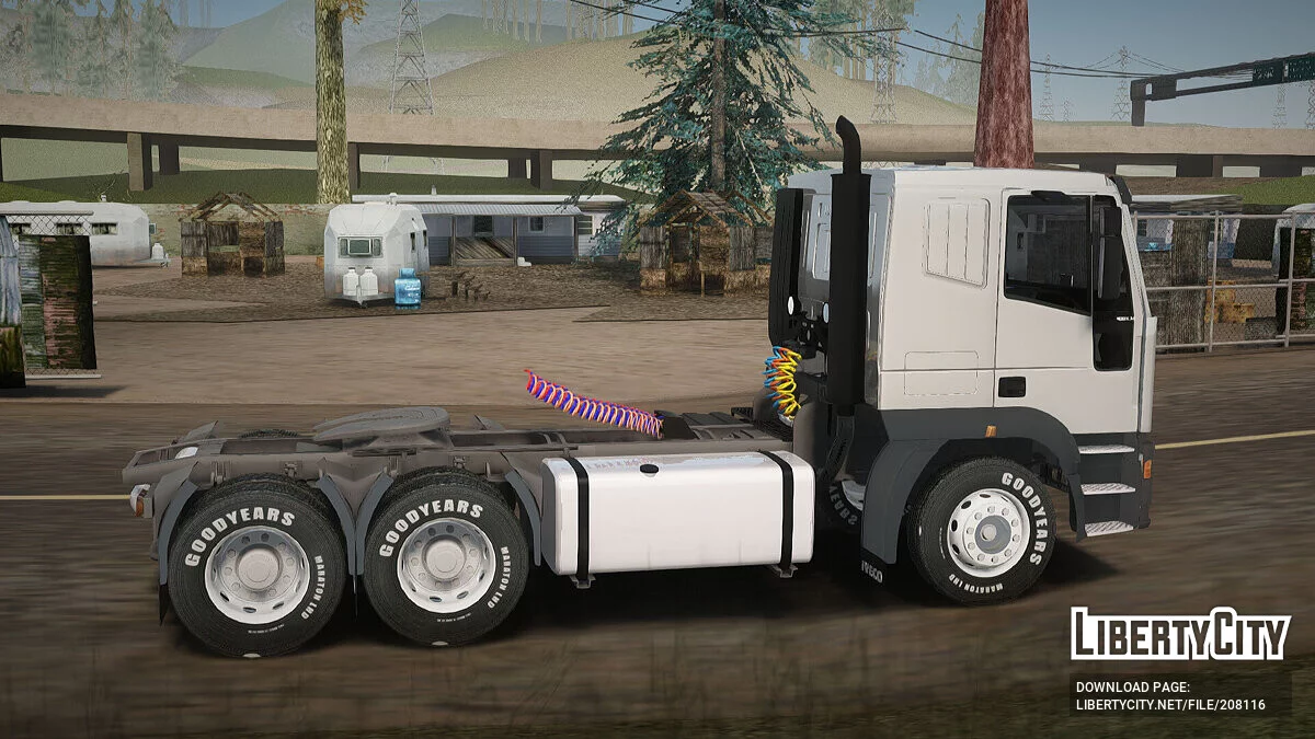 Iveco EuroTech 6x4 Doors / GTA San Andreas