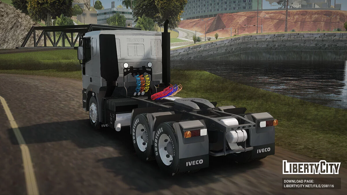 Iveco EuroTech 6x4 Doors / GTA San Andreas