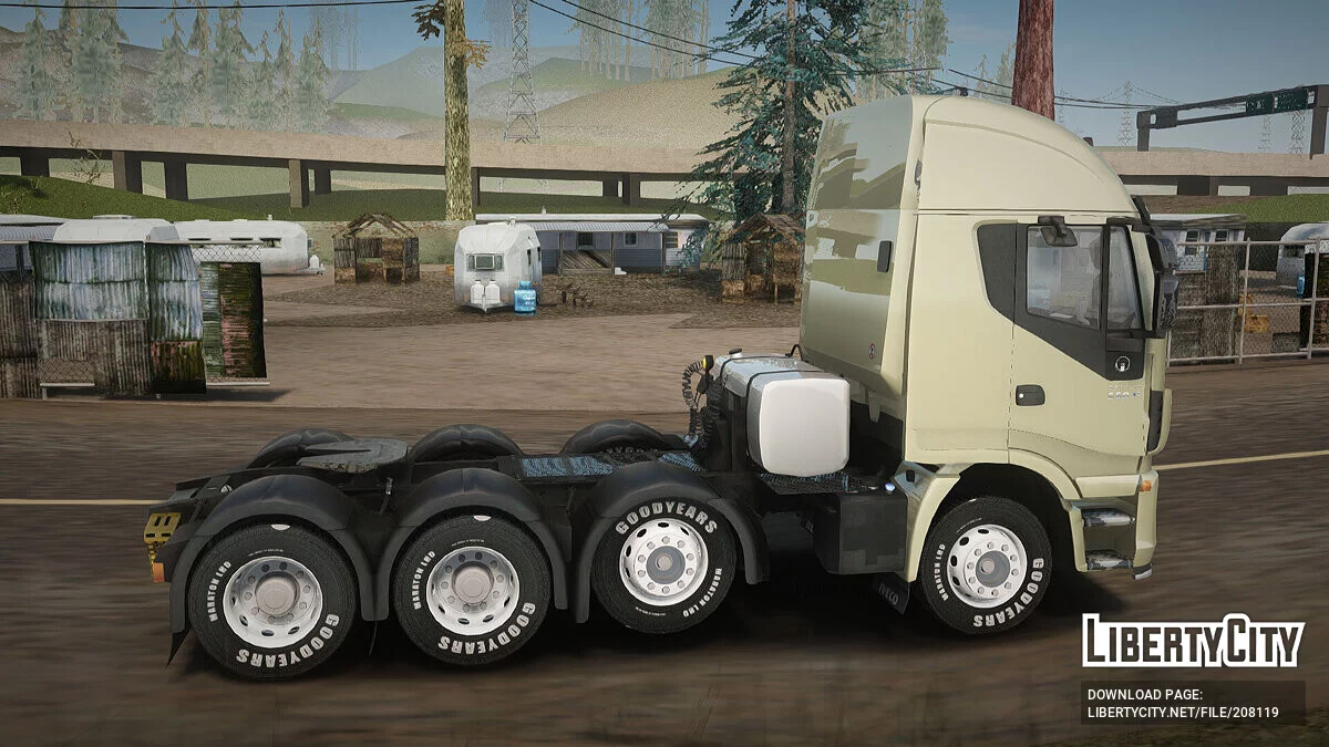 Iveco Stralis HiWay 560 E6 8x4 / GTA San Andreas