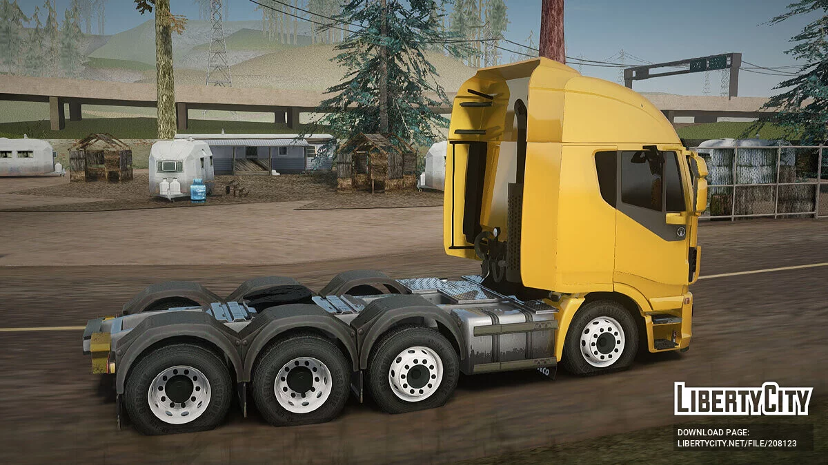 Iveco Stralis HiWay 8x4 / GTA San Andreas