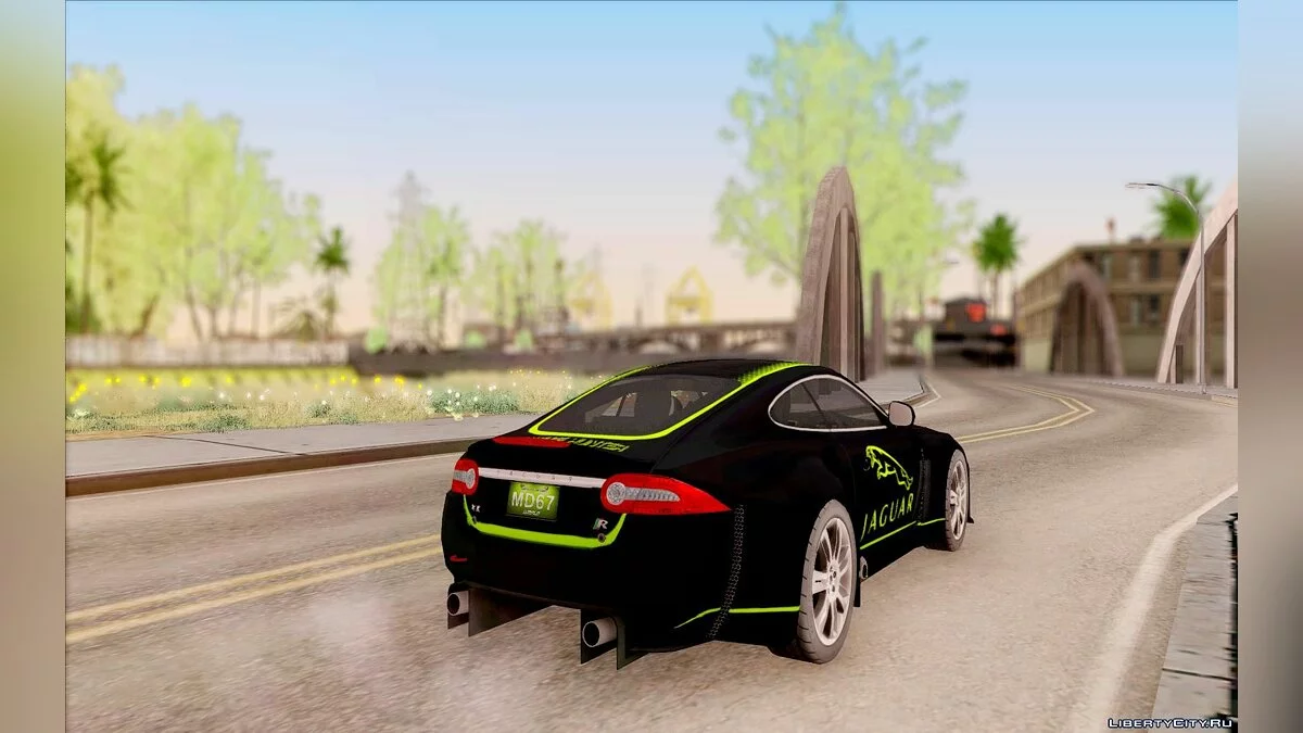 Jaguar XKR MD 67 Мисливець за скарбами / GTA San Andreas