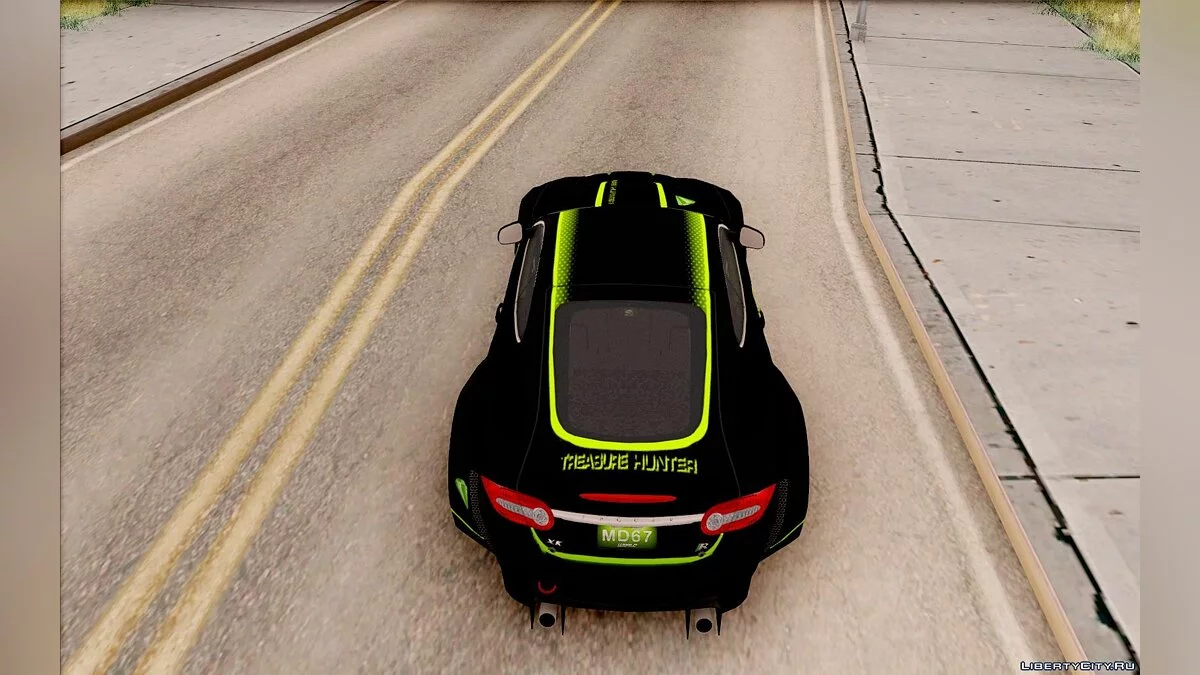 Jaguar XKR MD 67 Мисливець за скарбами / GTA San Andreas