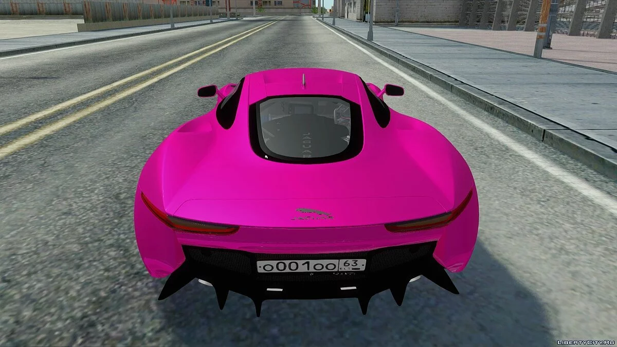 Jaguar C-X75 '13 / GTA San Andreas