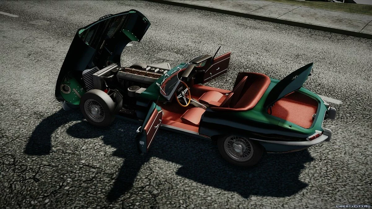 Jaguar XK-E Série I E-Type Cabriolet 1964 / GTA San Andreas
