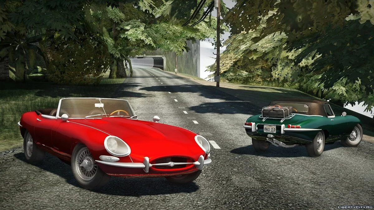 Jaguar XK-E Série I E-Type Cabriolet 1964 / GTA San Andreas