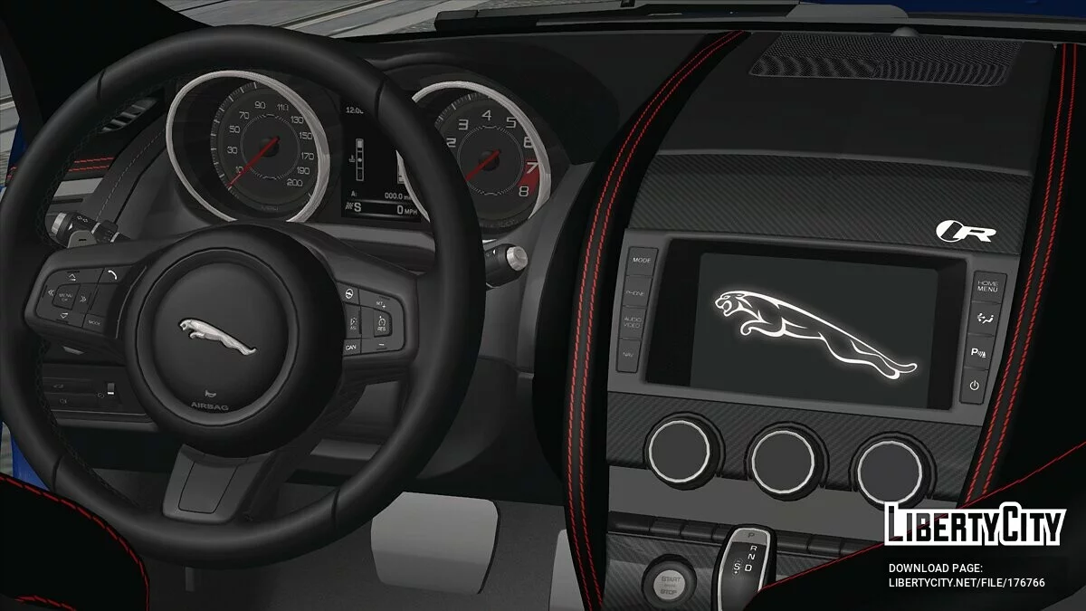 Jaguar F-Type R / GTA San Andreas