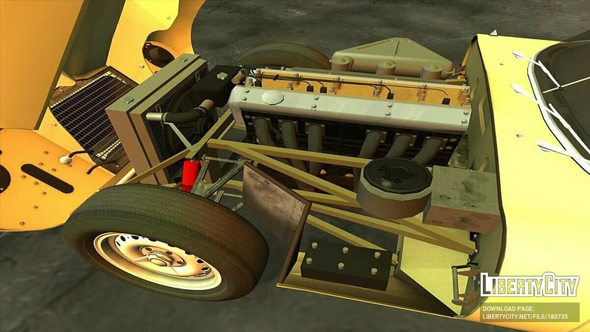 جاكوار XK-E سلسلة I E-Type Convertible 1964 / جي تي إيه سان أندرياس