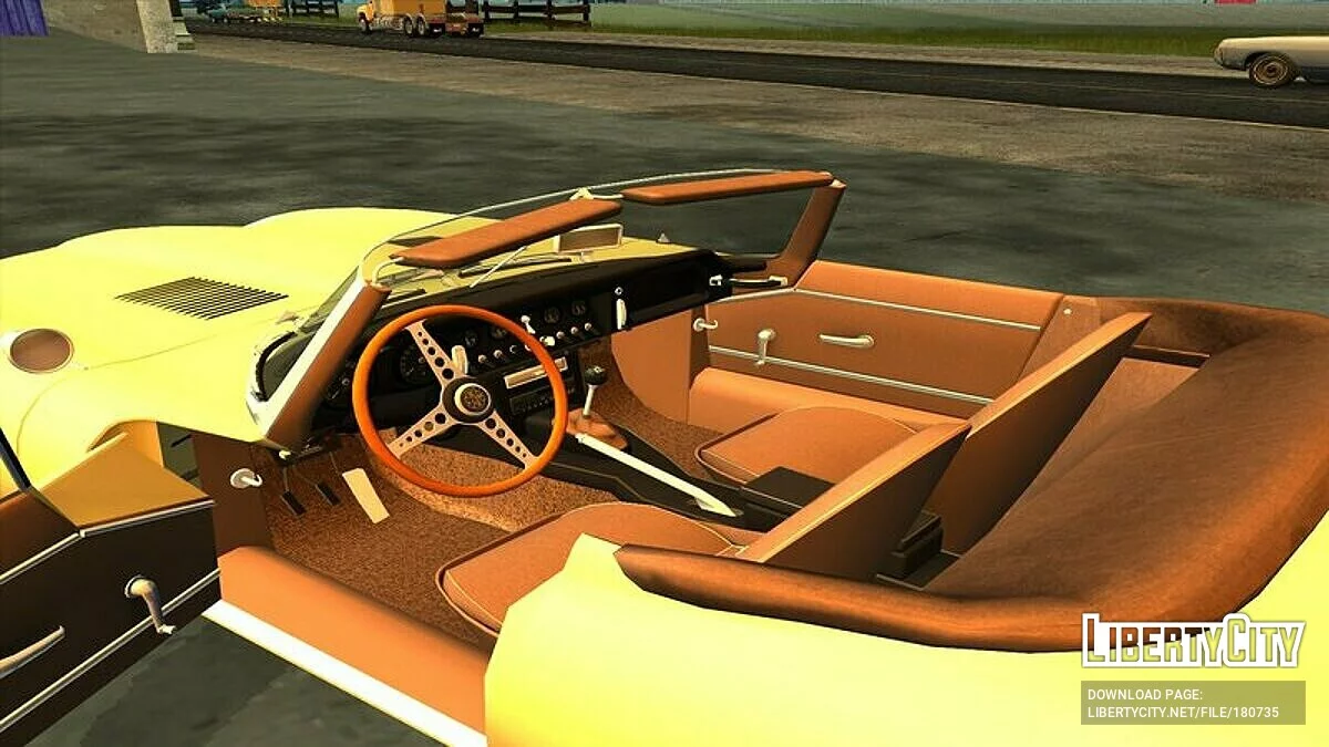 جاكوار XK-E سلسلة I E-Type Convertible 1964 / جي تي إيه سان أندرياس