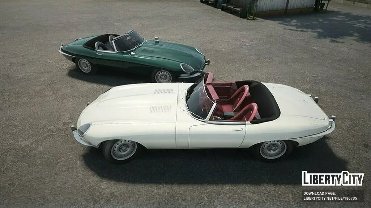 جاكوار XK-E سلسلة I E-Type Convertible 1964 / جي تي إيه سان أندرياس