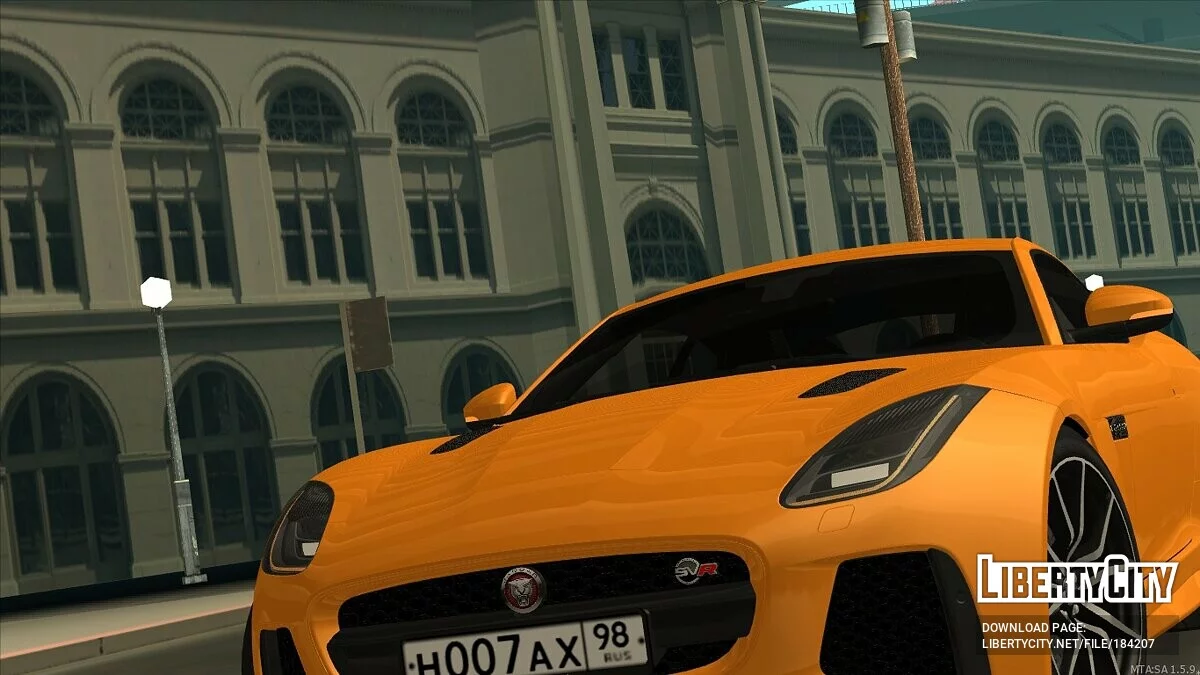 Jaguar F-Type '18 / GTA San Andreas