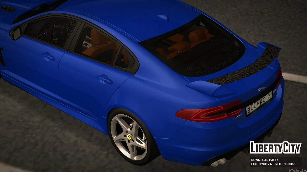 Jaguar XF R-S 2015 / GTA San Andreas