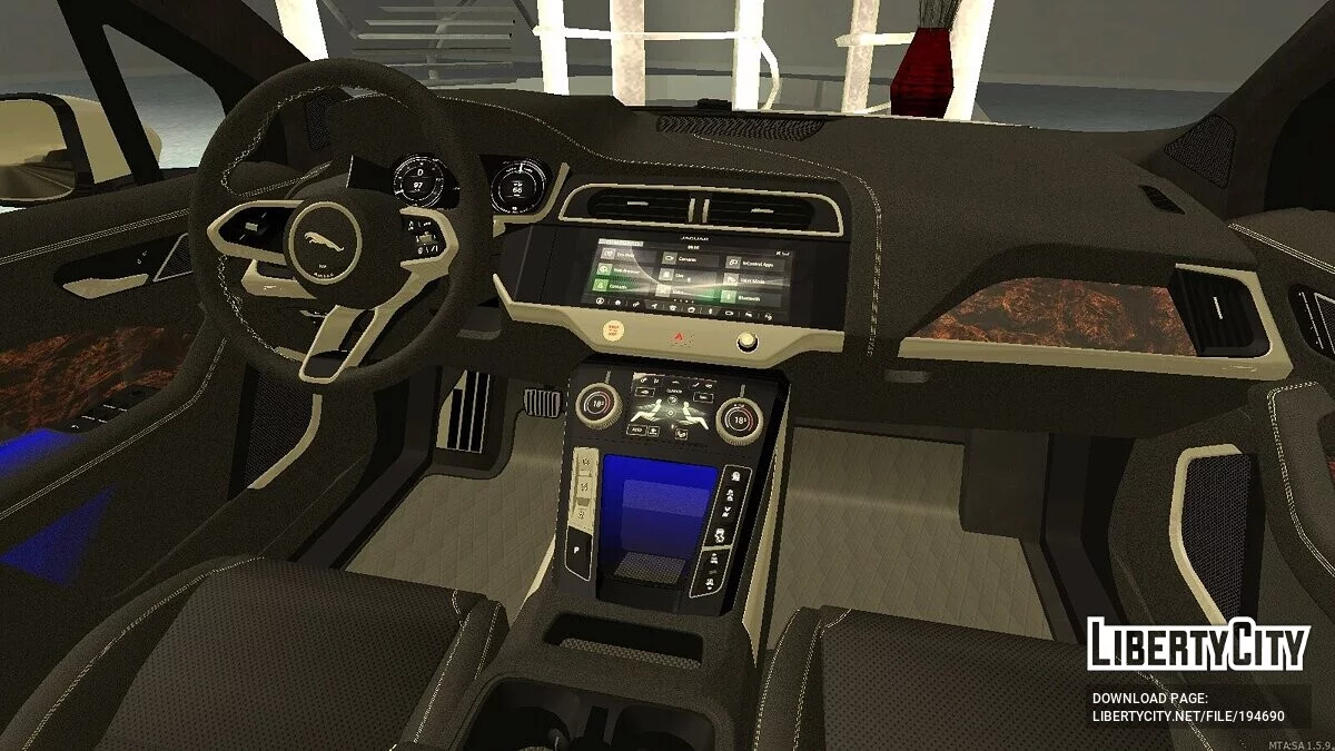 Jaguar I-Pace + СCD / GTA San Andreas