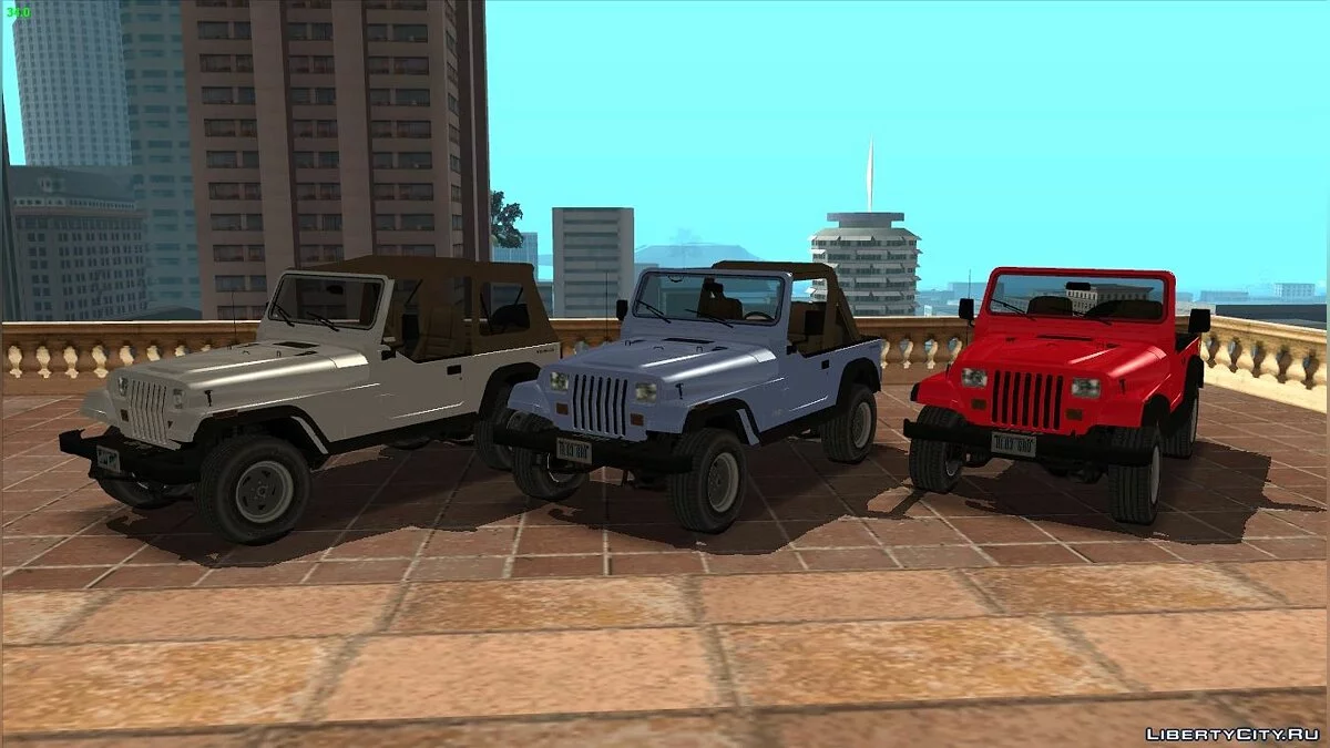 Jeep Wrangler '88 / GTA San Andreas
