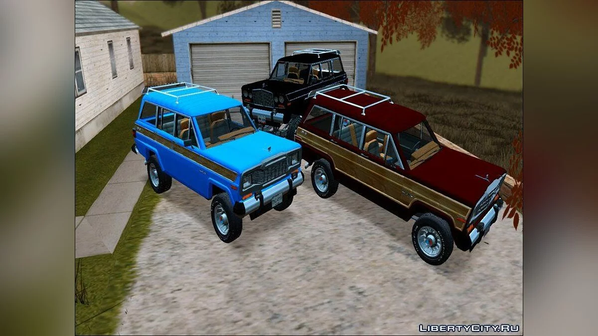 Jeep Grand Wagoneer Limité 1986 / GTA San Andreas