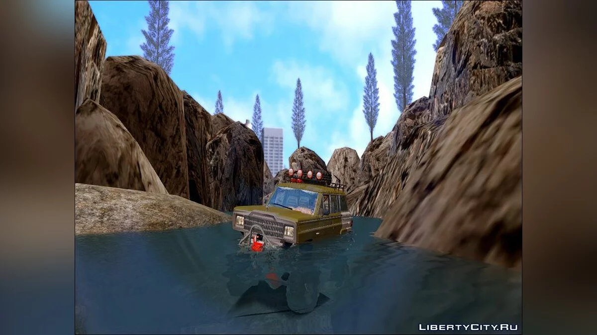 Jeep Wagonner Off Road / GTA San Andreas