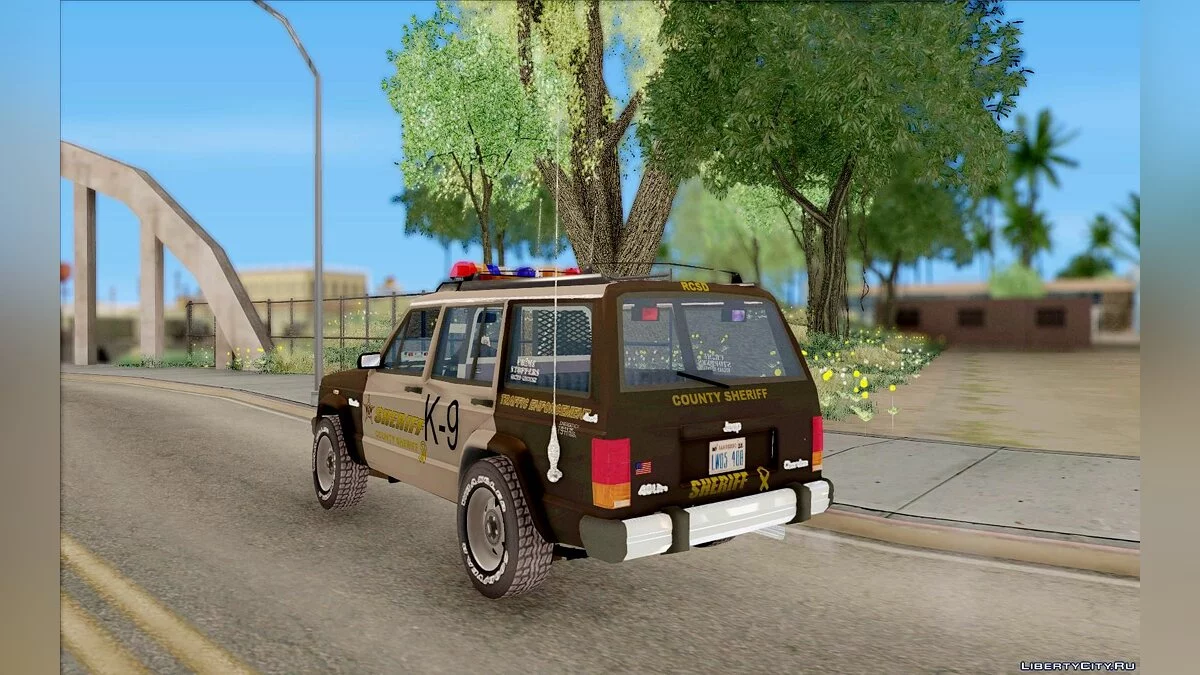 Jeep Cherokee 1992 Polícia / GTA San Andreas
