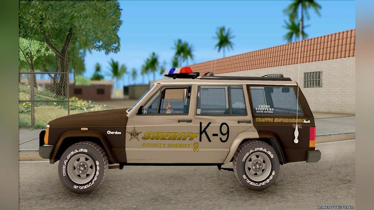 Jeep Cherokee 1992 Polícia / GTA San Andreas