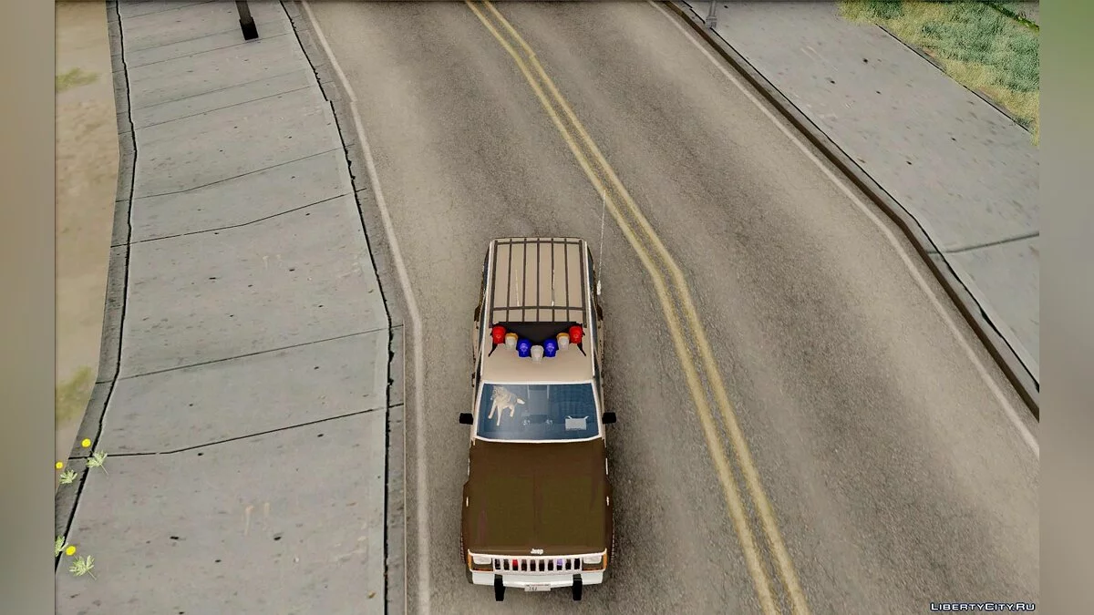 Jeep Cherokee 1992 Polícia / GTA San Andreas