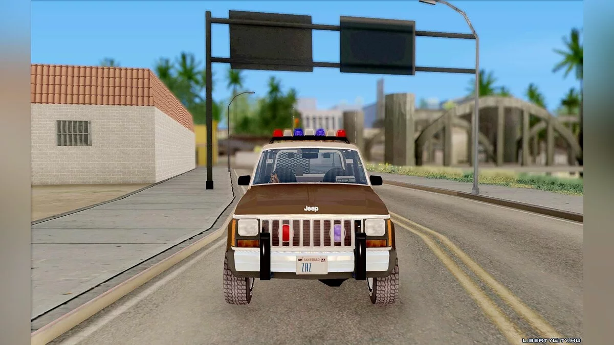 Jeep Cherokee 1992 Polícia / GTA San Andreas
